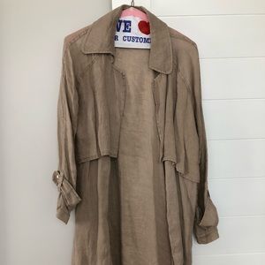 Artisan ny linen jacket